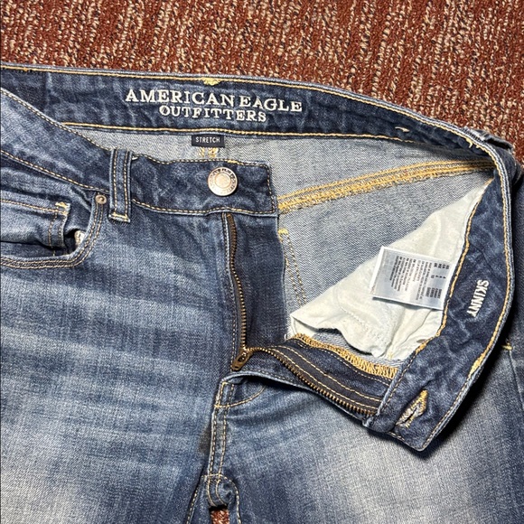 American Eagle Outfitters dark wash skinny crop women’s 6 short - Picture 9 of 14